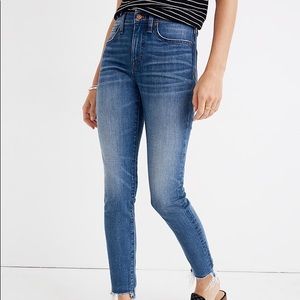 Madewell 9” Hi Rise Skinny Crop Jeans